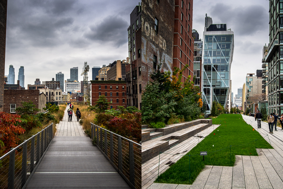 Walking The High Line, New York City