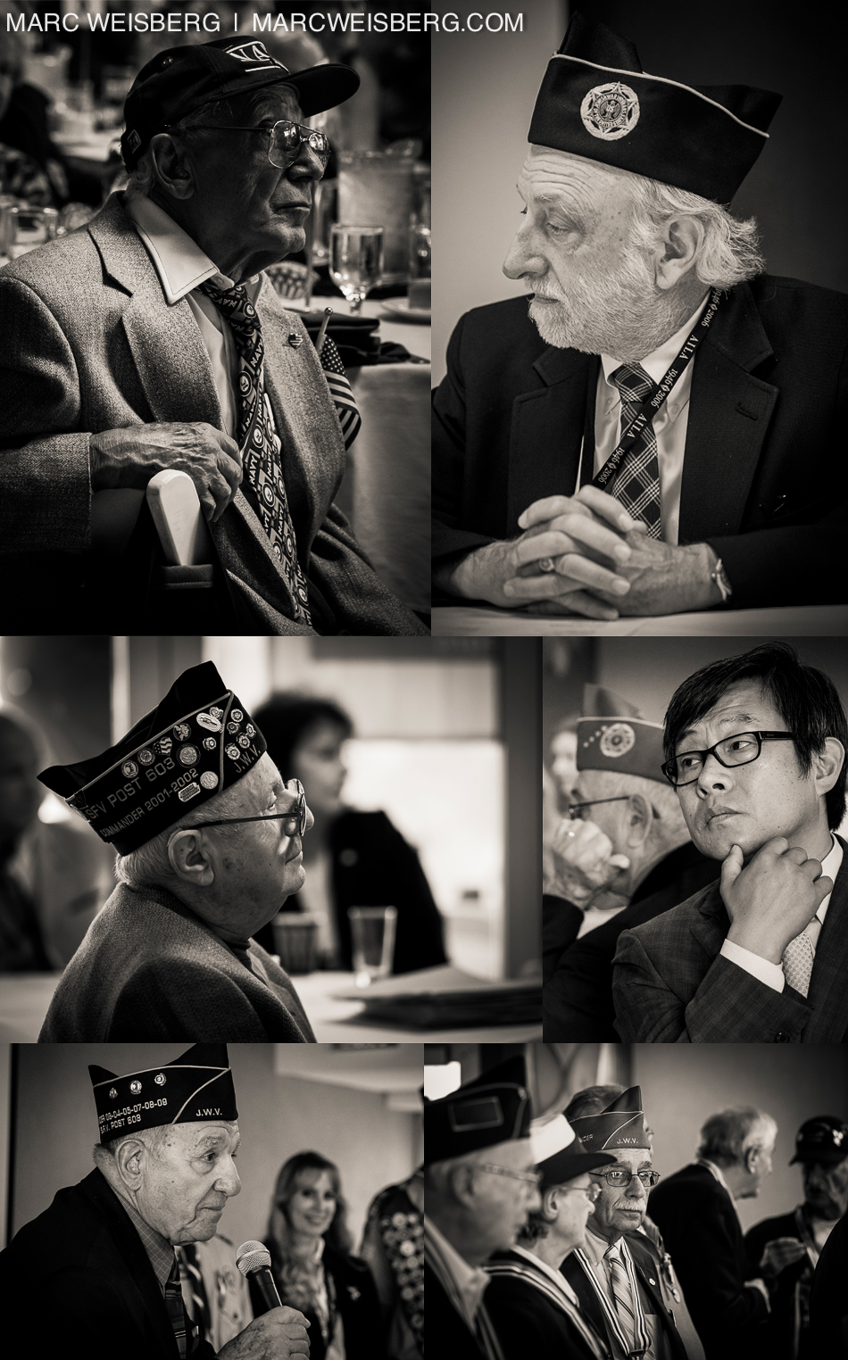 black and white portraits of korean embassador 