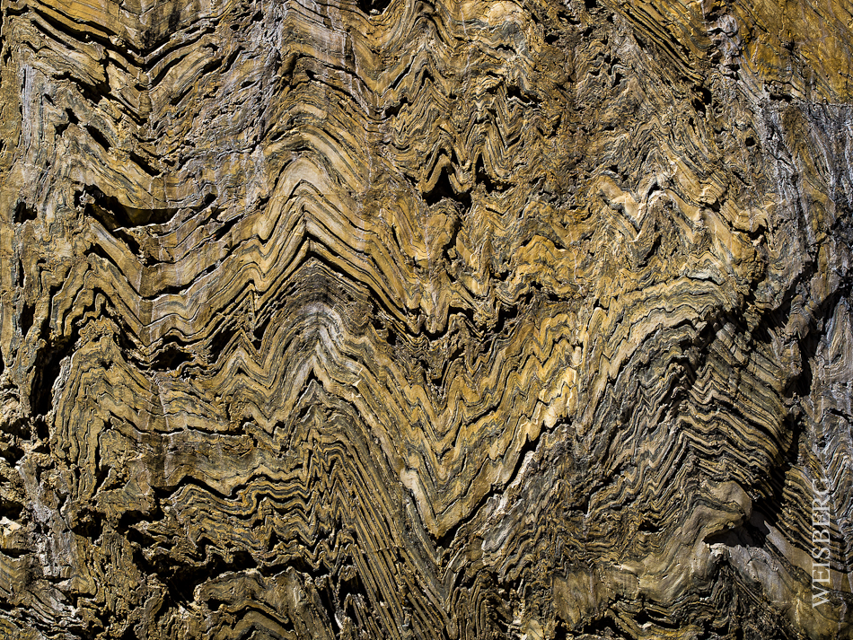 Detail of rock formation. Kings Canyon.