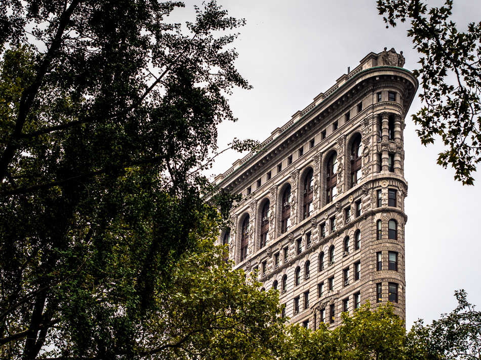 Flat Iron Building, New York City, Madison Square Park