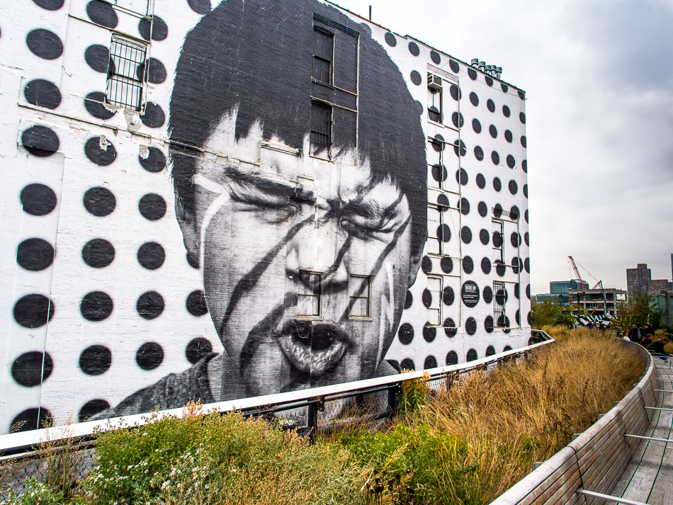 The High Line display of public art NYC