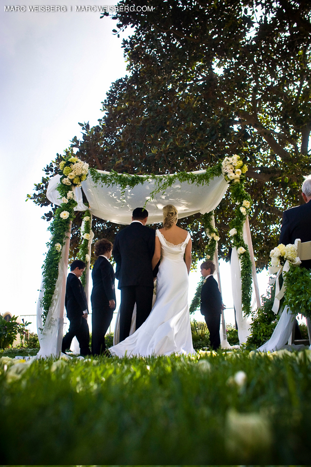 orange county ritz carlton jewish wedding photographer chuppa pictures
