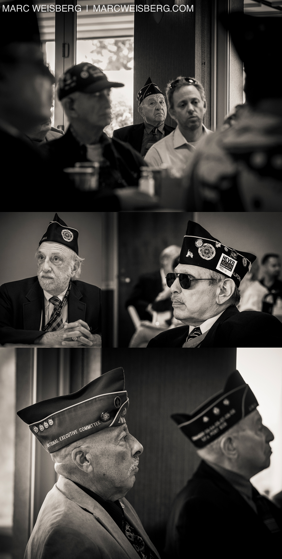historic black and white portraits of jewish world ward II veterans