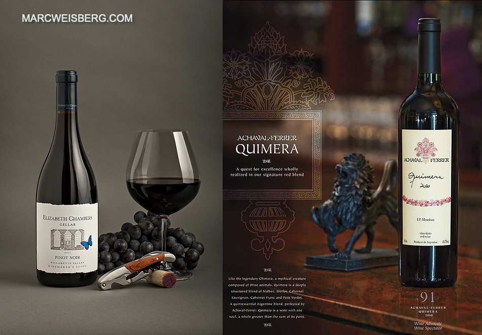 PHOTOGRAPHY FOR WINE SPECTATOR