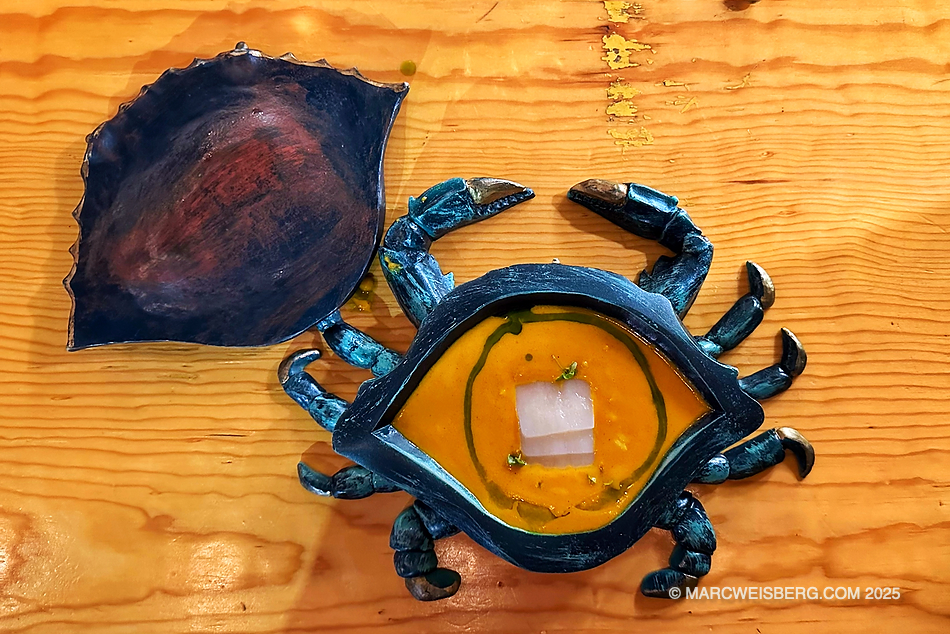 Pargot, Crab Bisque