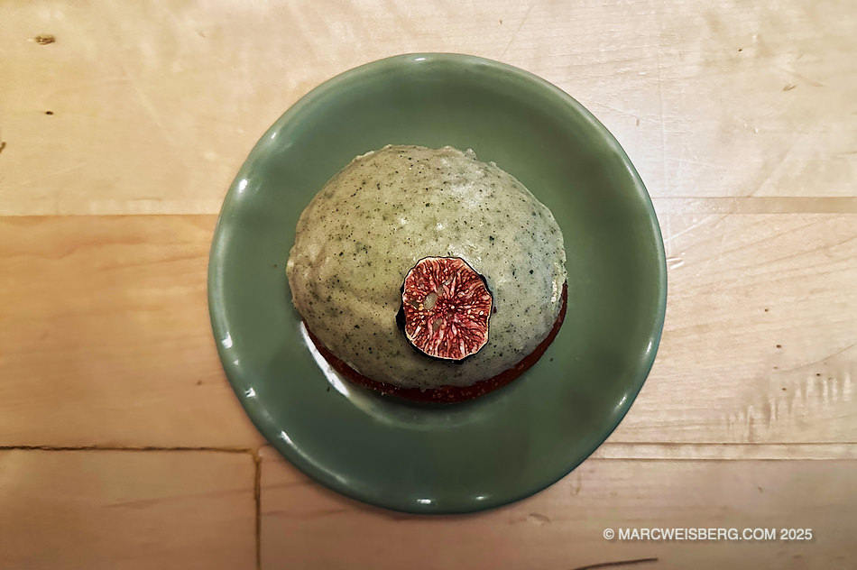 Fig doughnut, Panadería Rosetta, Roma Norte.