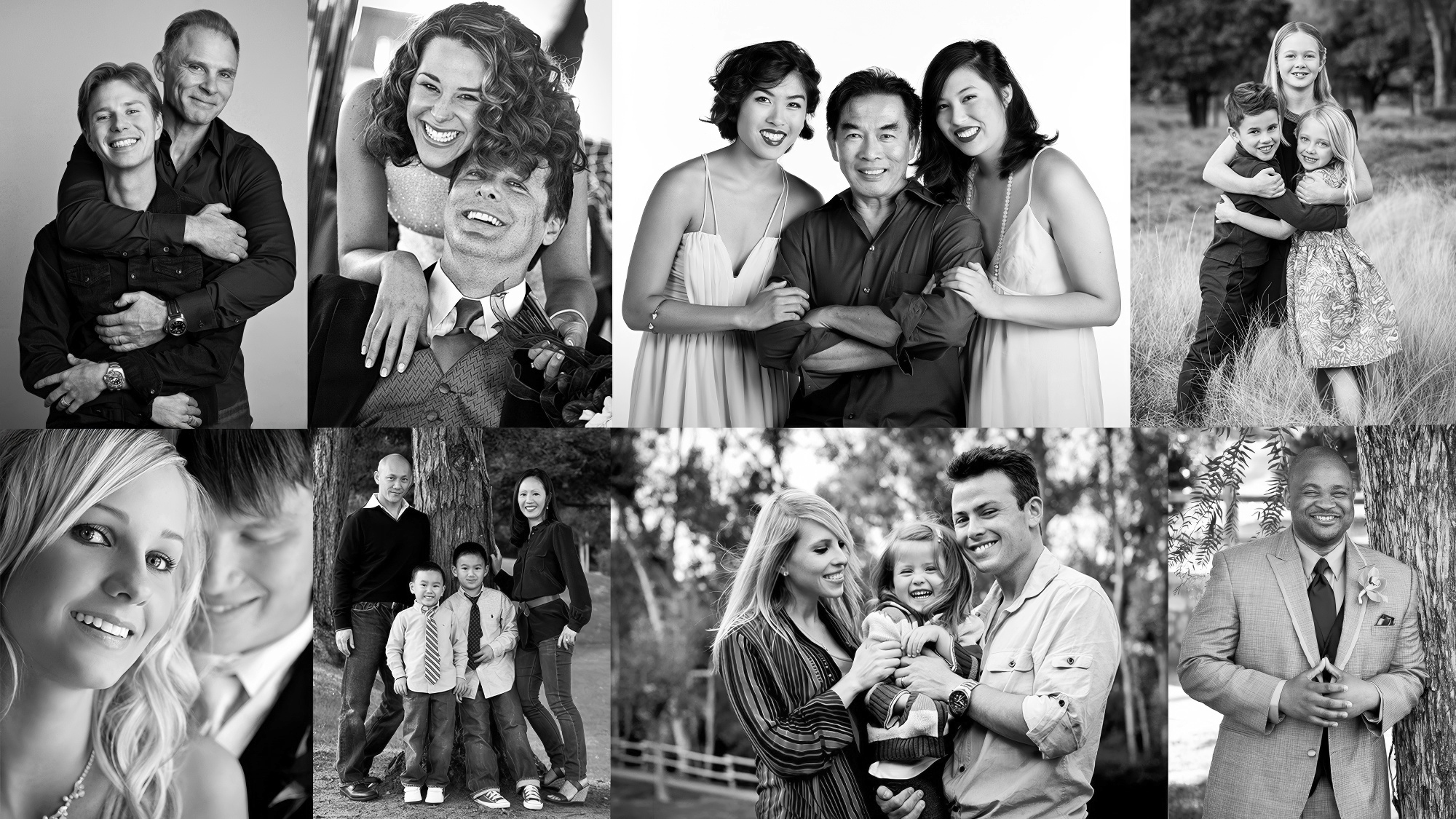 Monochrome Guest Portrait Salon